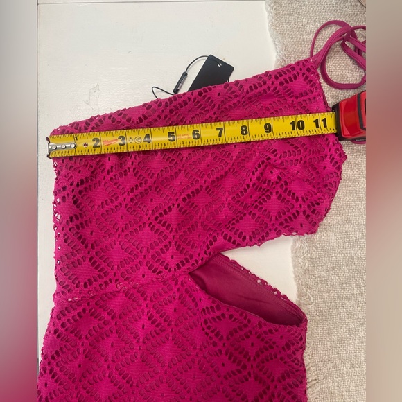 Fashion Nova Pink One Shoulder Sundress - Picture 10 of 12